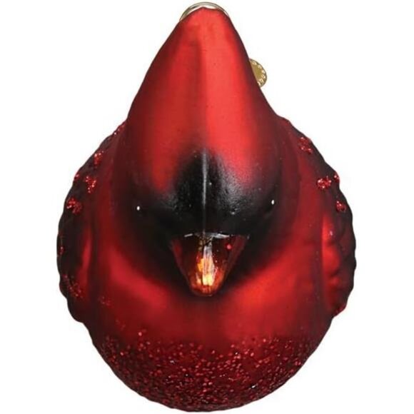 Old World Christmas Glass Blown Ornament Northern Cardinal - Picture 5 of 6